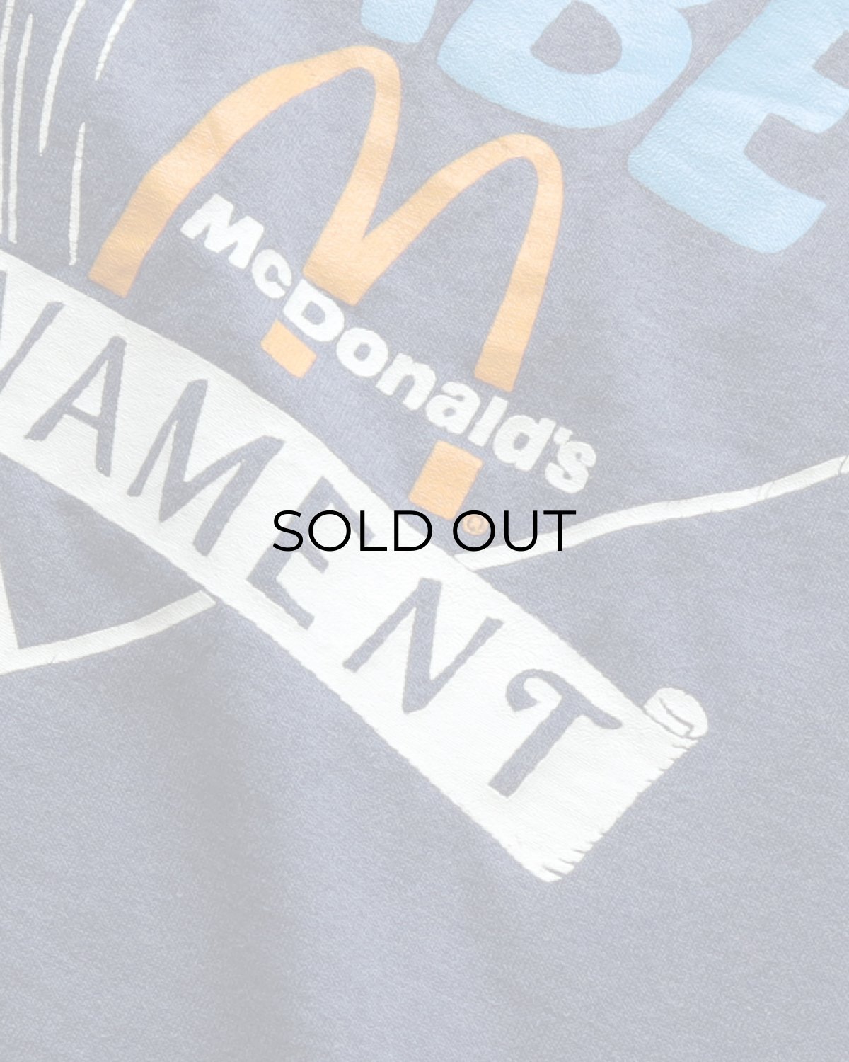 画像7: 〜90's Hanes PRINT S/S TEE "BARBE TOURNAMENT" "McDonald's" "MADE IN USA" (7)