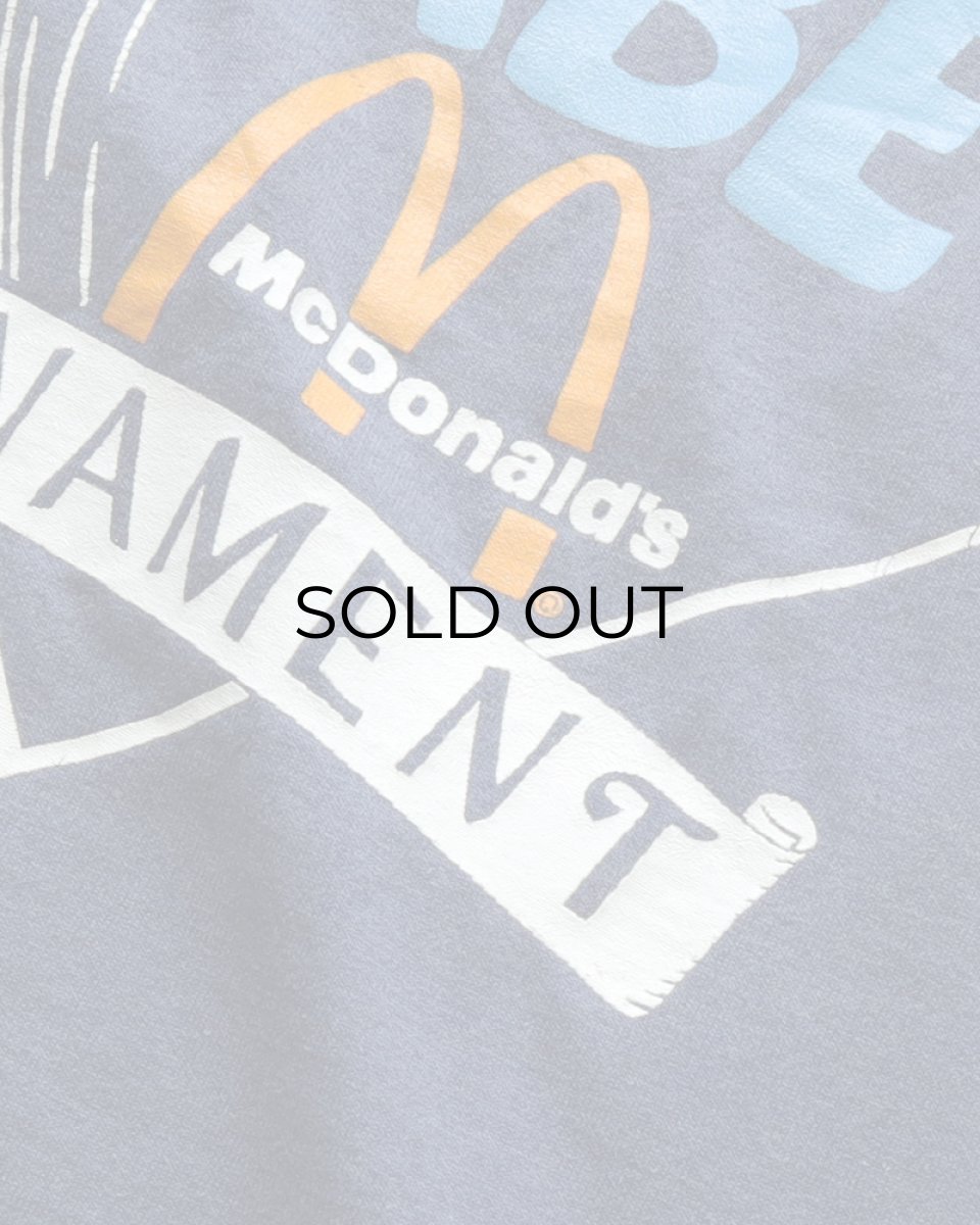 画像7: 〜90's Hanes PRINT S/S TEE "BARBE TOURNAMENT" "McDonald's" "MADE IN USA" (7)