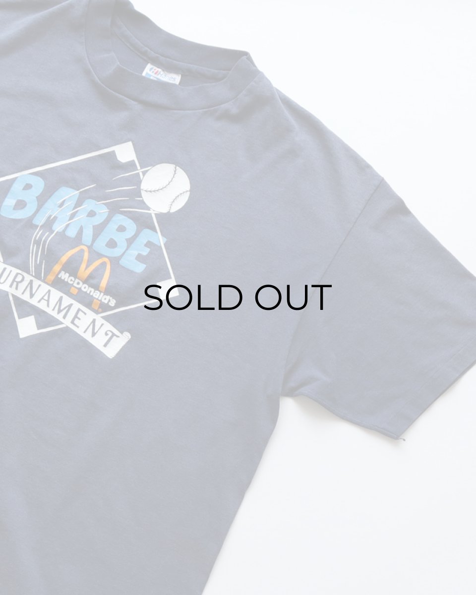 画像3: 〜90's Hanes PRINT S/S TEE "BARBE TOURNAMENT" "McDonald's" "MADE IN USA" (3)