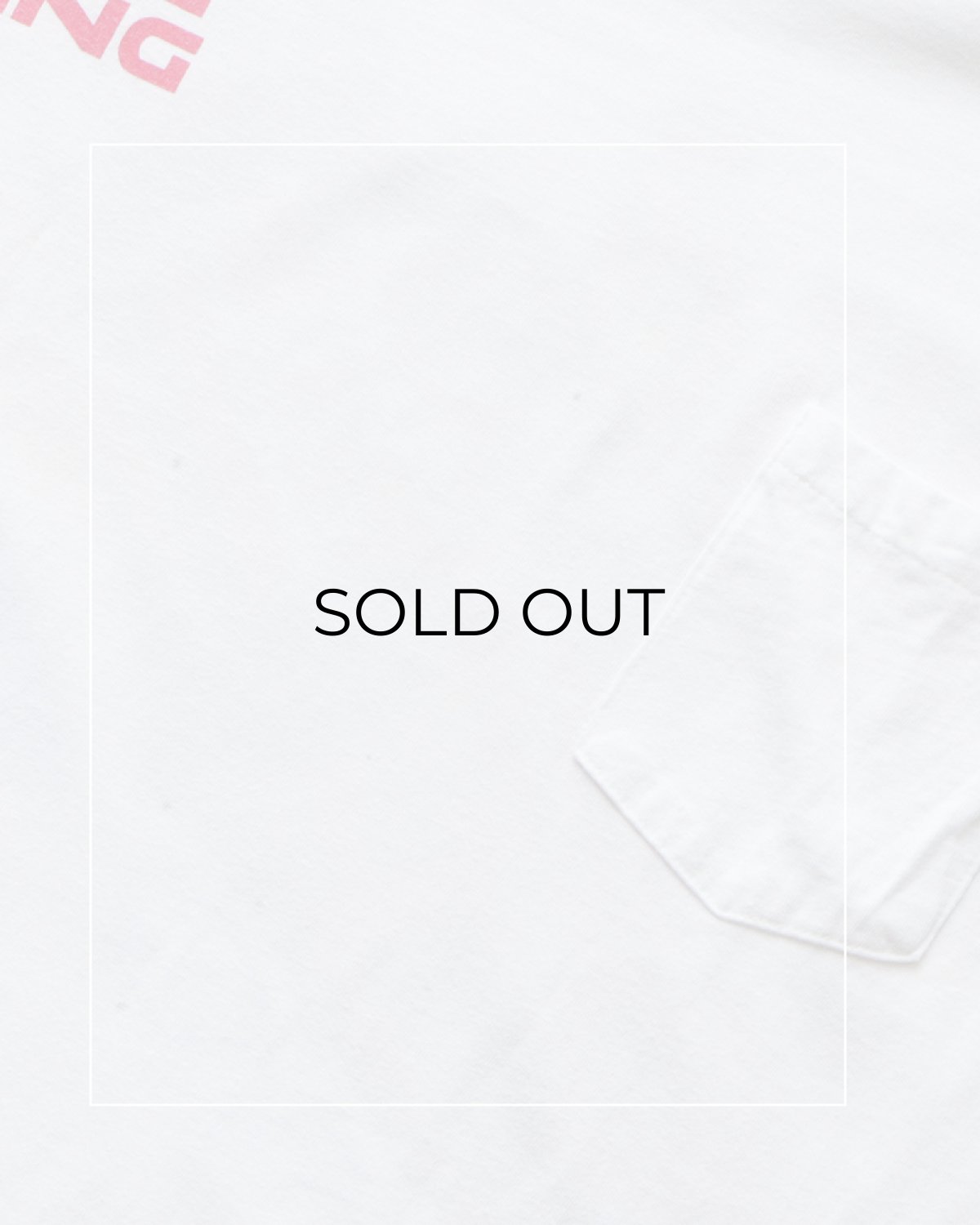 画像10: 90's Hanes COTTON W-PRINT S/S POCKET TEE "Bud RACING" "MADE IN USA" (10)