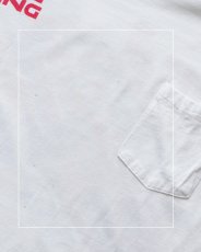 画像10: 90's Hanes COTTON W-PRINT S/S POCKET TEE "Bud RACING" "MADE IN USA" (10)
