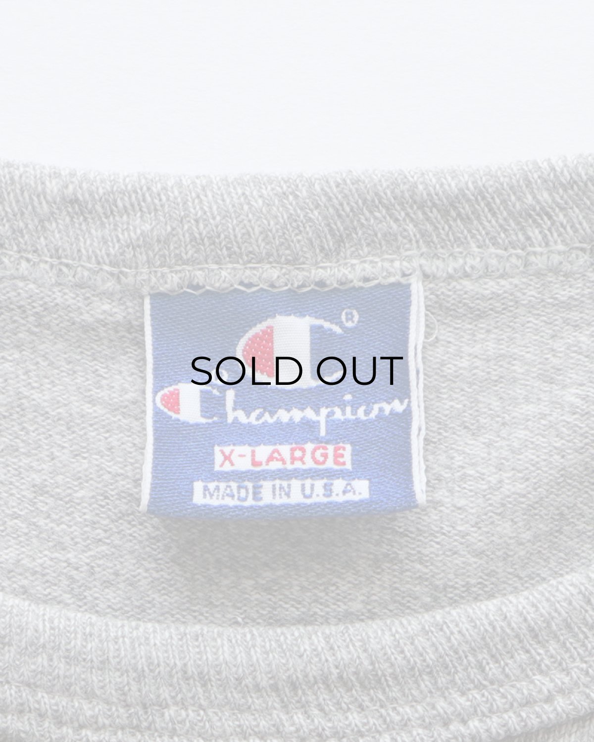 画像4: 90's Champion COTTON RAYON SCRIPT LOGO PRINT S/S TEE "MADE IN USA" (4)