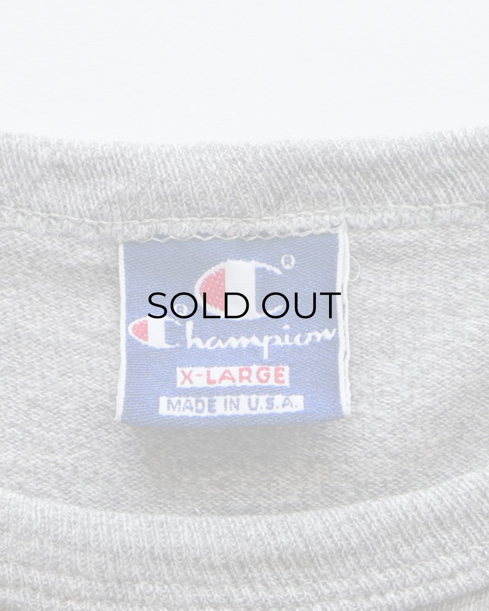 画像4: 90's Champion COTTON RAYON SCRIPT LOGO PRINT S/S TEE "MADE IN USA" (4)