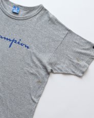 画像3: 90's Champion COTTON RAYON SCRIPT LOGO PRINT S/S TEE "MADE IN USA" (3)