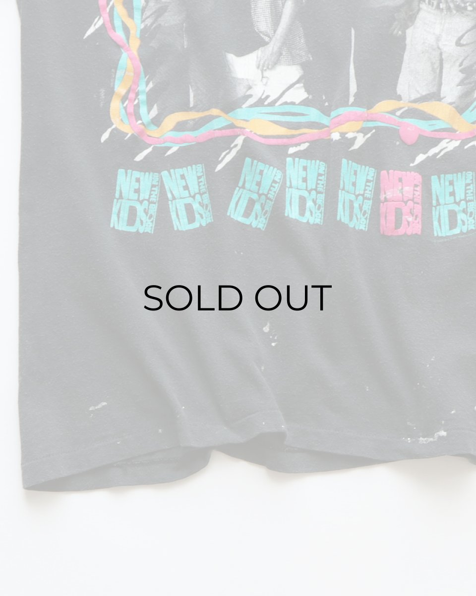 画像4: 80's Hanes COTTON W-PRINT S/S ARTIST TEE "NEW KIDS ON THE BLOCK" "MADE IN USA" (4)