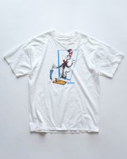 画像1: 90's UNKNOWN BRAND COTTON PRINT S/S TEE "Dr. Seuss" (1)