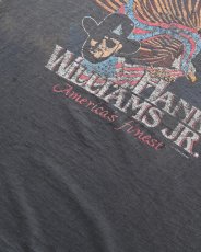 画像10: 80's SCREEN STARS W-PRINT S/S ARTIST TEE "HANK WILLIAMS JR." "MADE IN USA" (10)