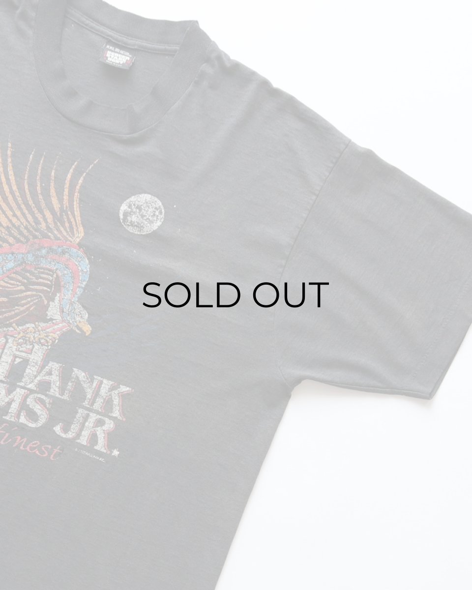 画像3: 80's SCREEN STARS W-PRINT S/S ARTIST TEE "HANK WILLIAMS JR." "MADE IN USA" (3)