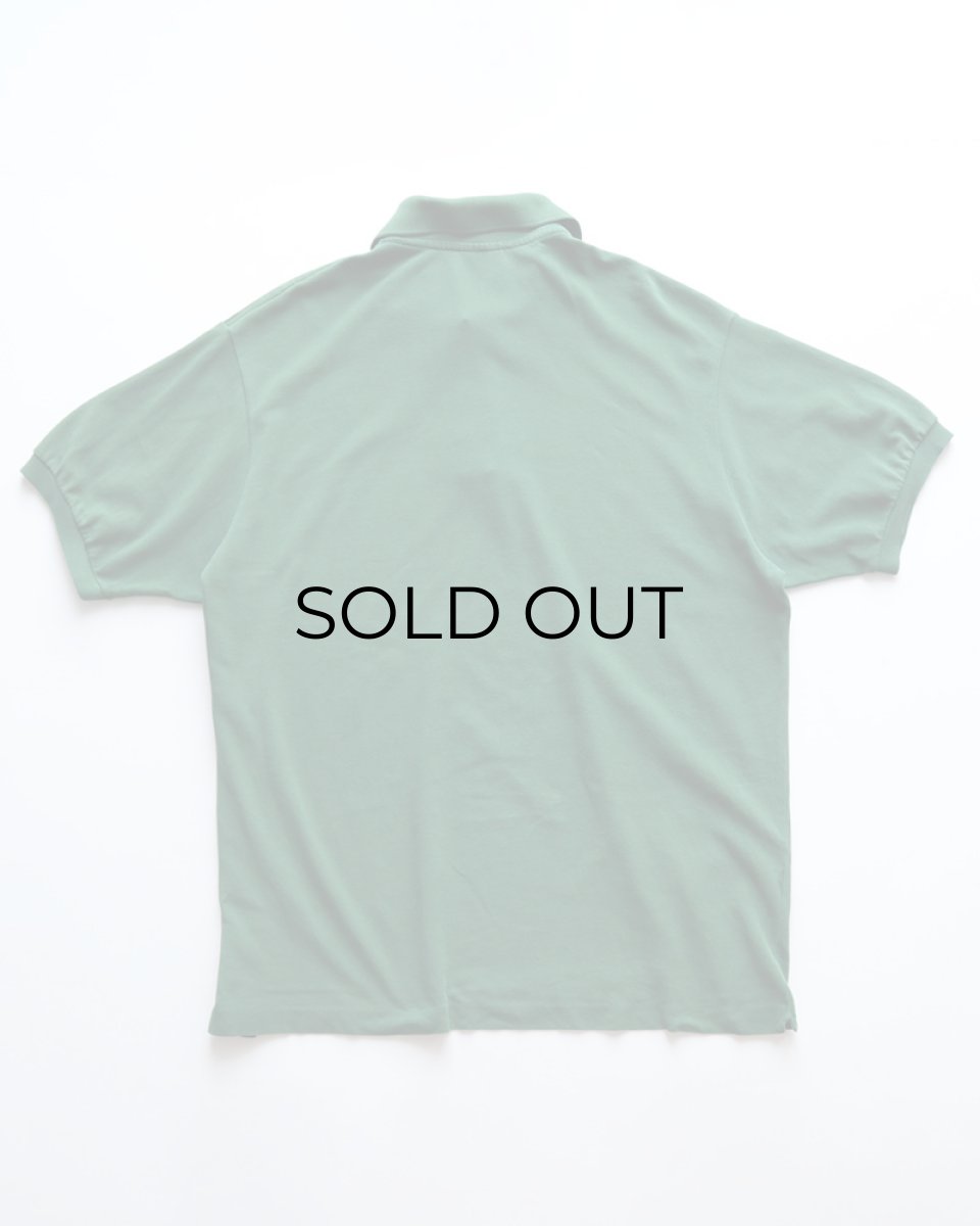 画像2: 〜00's LACOSTE COTTON MOSS STITCH S/S POLO SHIRT (2)