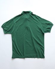 画像2: 〜00's LACOSTE COTTON MOSS STITCH S/S POLO SHIRT (2)