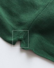 画像10: 〜00's LACOSTE COTTON MOSS STITCH S/S POLO SHIRT (10)