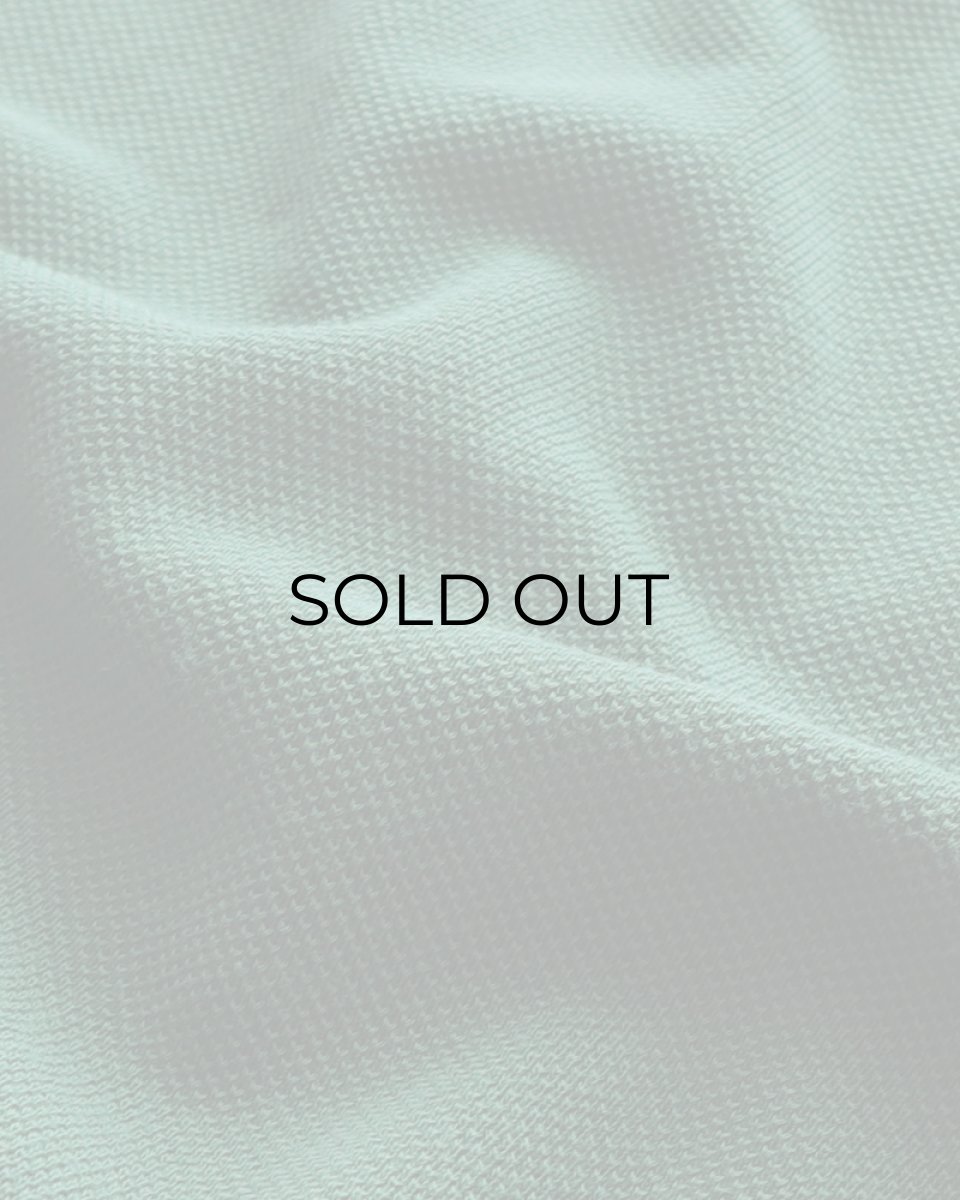 画像9: 〜00's LACOSTE COTTON MOSS STITCH S/S POLO SHIRT (9)