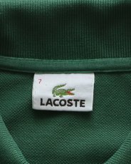 画像6: 〜00's LACOSTE COTTON MOSS STITCH S/S POLO SHIRT (6)
