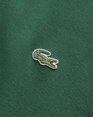 画像7: 〜00's LACOSTE COTTON MOSS STITCH S/S POLO SHIRT (7)