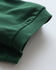 画像8: 〜00's LACOSTE COTTON MOSS STITCH S/S POLO SHIRT (8)