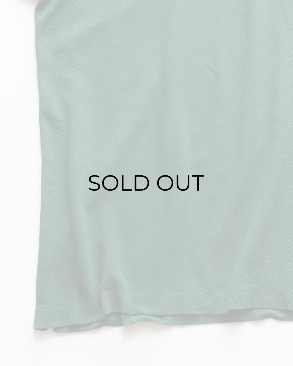 画像4: 〜00's LACOSTE COTTON MOSS STITCH S/S POLO SHIRT (4)