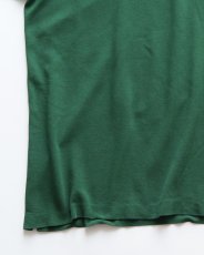 画像4: 〜00's LACOSTE COTTON MOSS STITCH S/S POLO SHIRT (4)