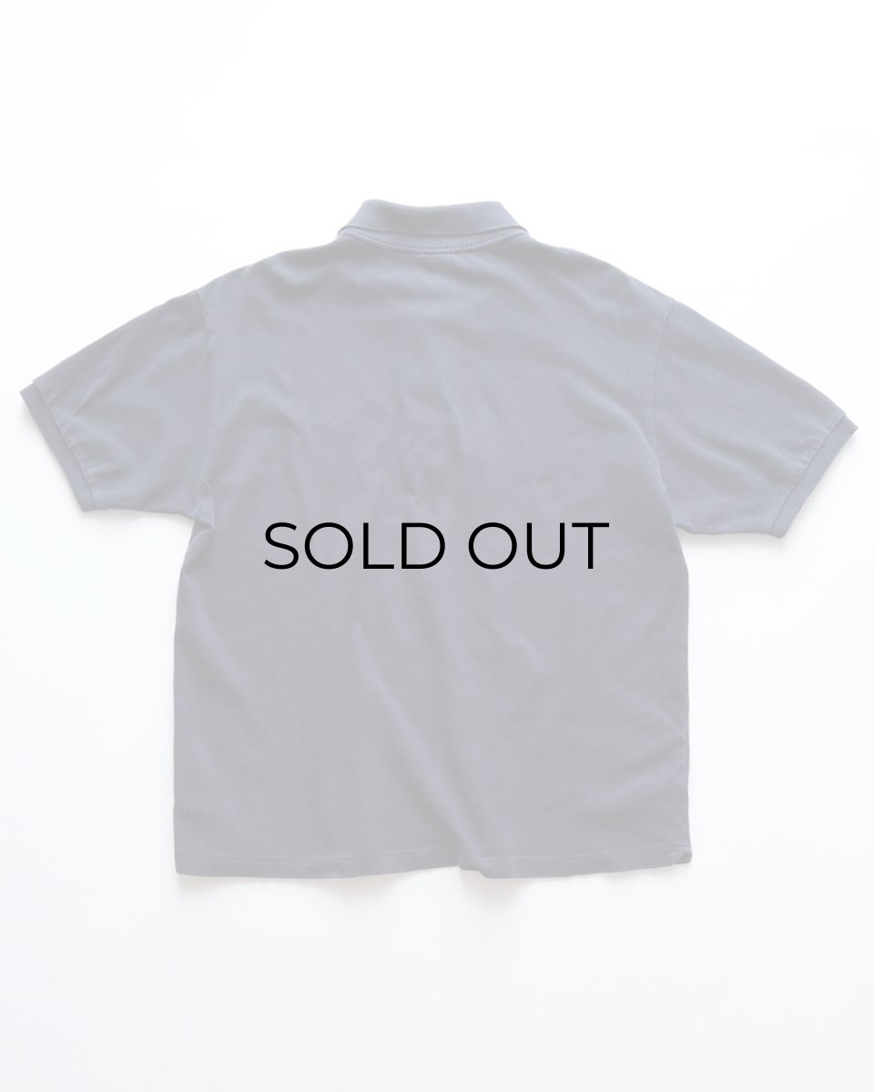 画像2: 〜00's LACOSTE COTTON MOSS STITCH S/S POLO SHIRT (2)