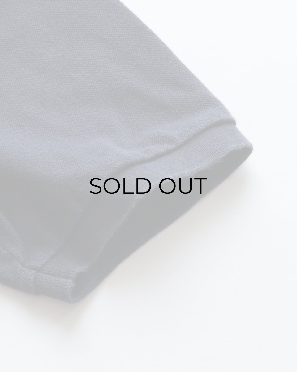 画像9: 〜00's LACOSTE COTTON MOSS STITCH S/S POLO SHIRT (9)