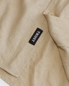 画像7: TRUST LINEN RAYON S/S LOOP COLLAR BOX SHIRT (7)