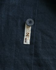 画像9: TRUST USA LINEN RAYON S/S LOOP COLLAR BOX SHIRT (9)