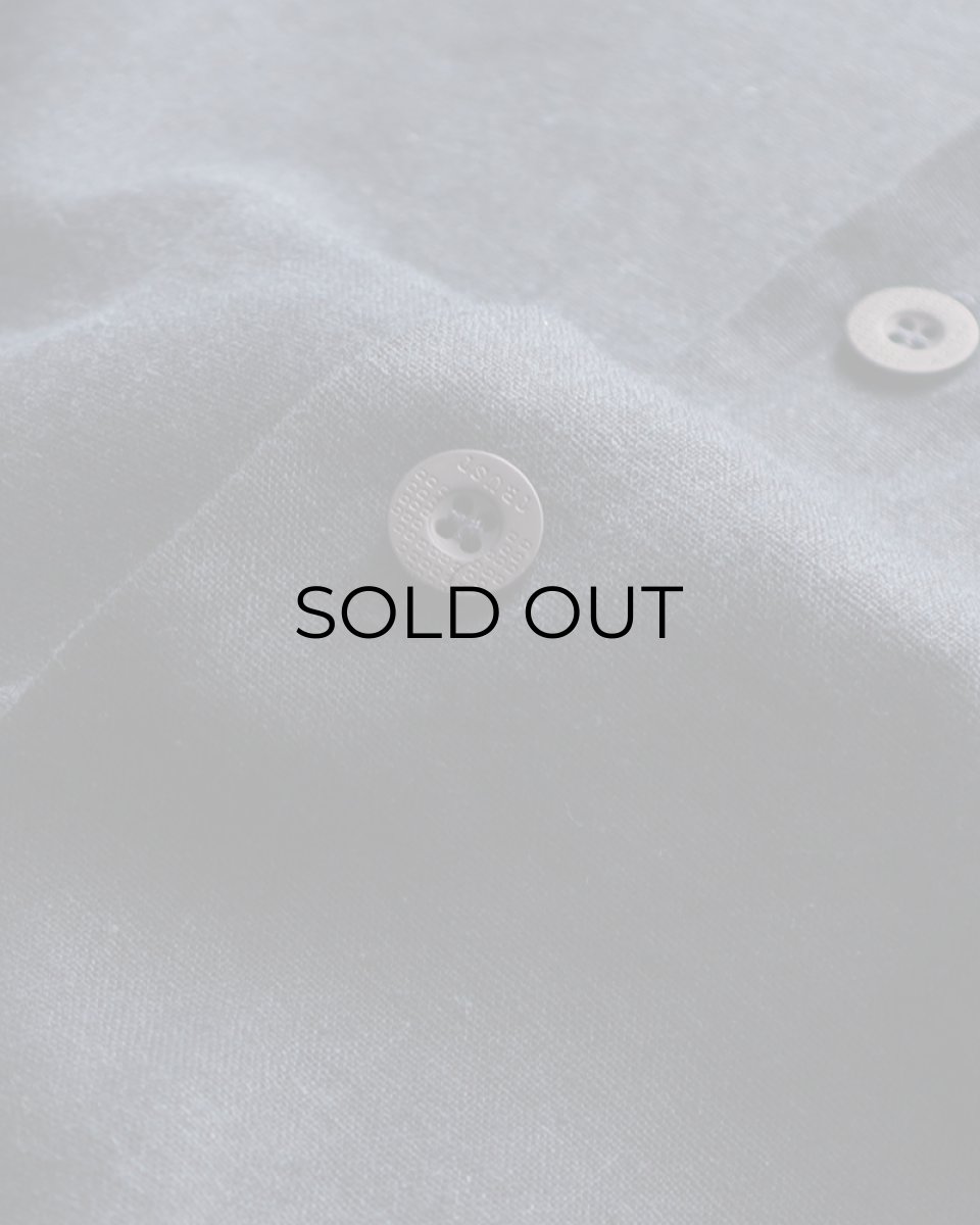 画像10: TRUST USA LINEN RAYON S/S LOOP COLLAR BOX SHIRT (10)