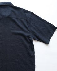 画像5: TRUST USA LINEN RAYON S/S LOOP COLLAR BOX SHIRT (5)