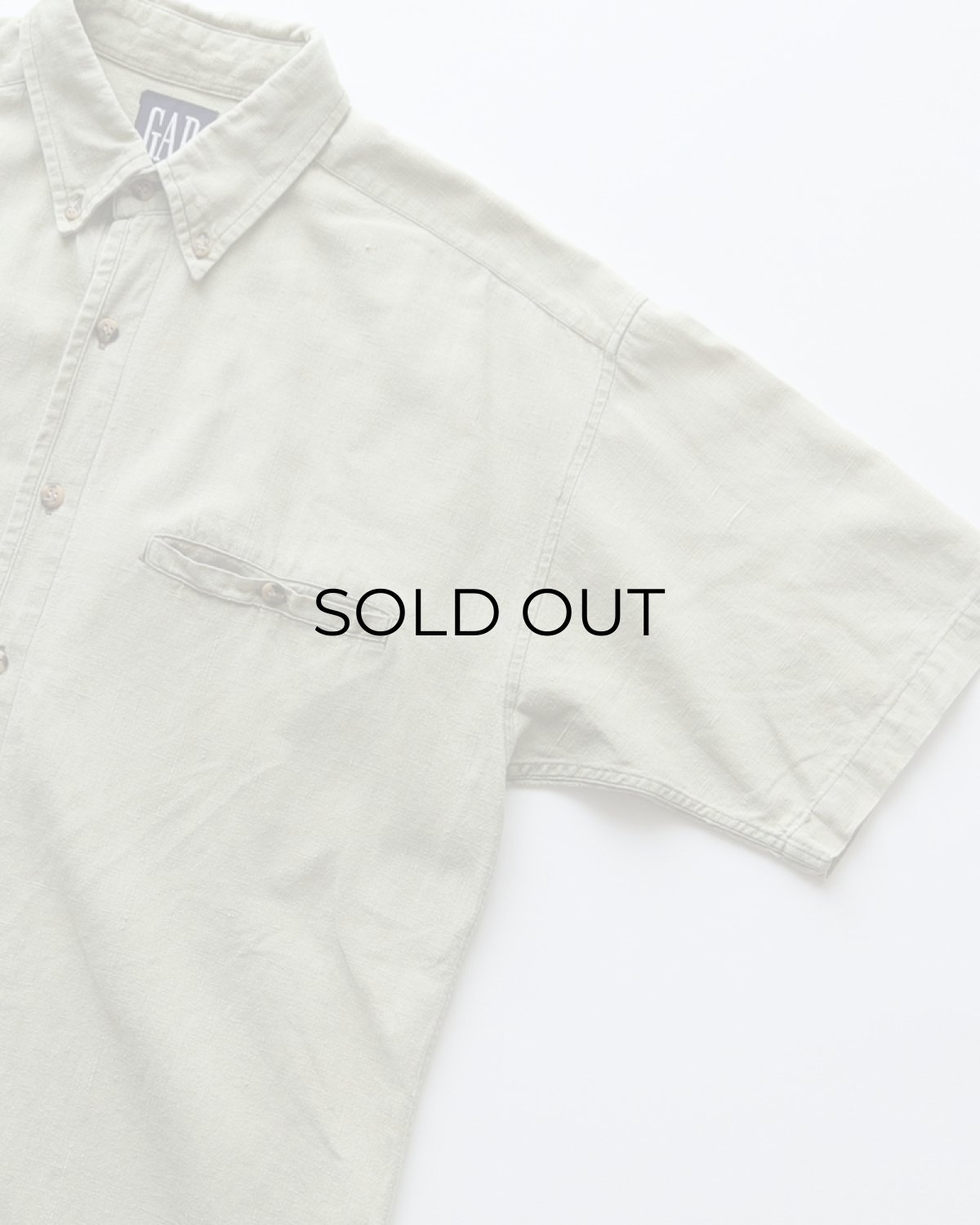 画像3: 90's GAP LINEN COTTON S/S B/D SHIRT (3)