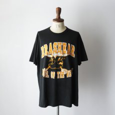 画像1: 〜00's RUSSELL PRINT S/S TEE "BRASHEAR BULL OF THE WEEK" "MADE IN USA" (1)
