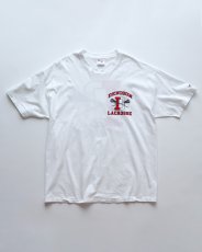 画像1: 〜00's Champion COTTON W-PRINT S/S TEE "DENISON LACROSSE" "MADE IN USA" (1)