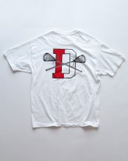 画像2: 〜00's Champion COTTON W-PRINT S/S TEE "DENISON LACROSSE" "MADE IN USA" (2)