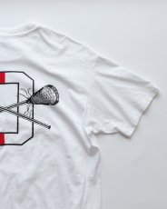 画像5: 〜00's Champion COTTON W-PRINT S/S TEE "DENISON LACROSSE" "MADE IN USA" (5)
