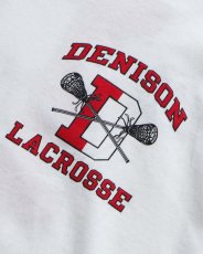 画像7: 〜00's Champion COTTON W-PRINT S/S TEE "DENISON LACROSSE" "MADE IN USA" (7)