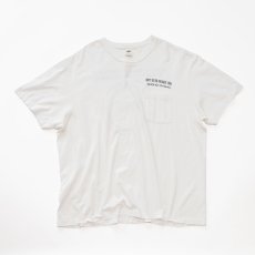 画像1: 〜00's OLD NAVY COTTON W-PRINT S/S POCKET TEE "GAP inc." (1)