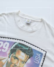 画像10: 90's HIGH COTTON, INC. COTTON PRINT S/S ARTIST TEE "ELVIS" "MADE IN USA" (10)