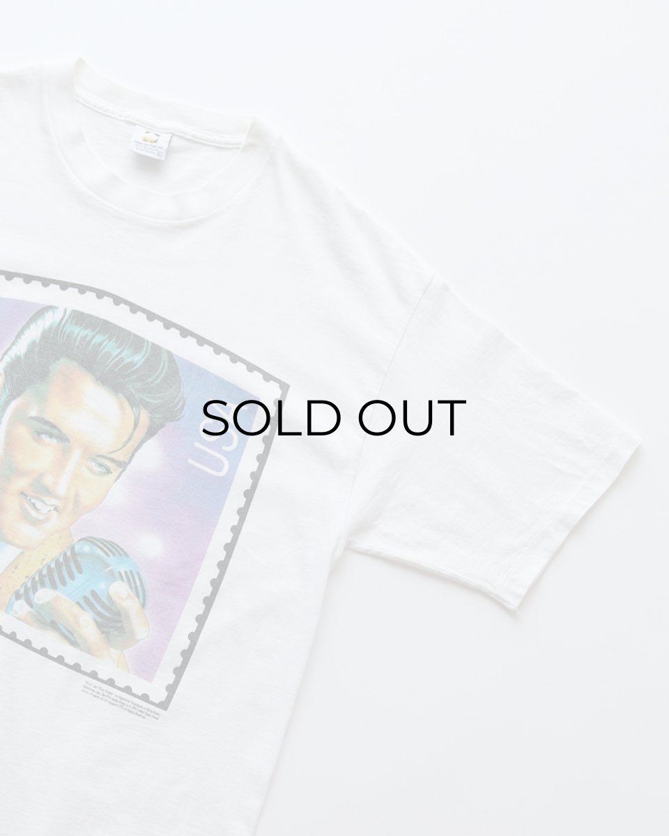 画像3: 90's HIGH COTTON, INC. COTTON PRINT S/S ARTIST TEE "ELVIS" "MADE IN USA" (3)