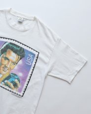 画像3: 90's HIGH COTTON, INC. COTTON PRINT S/S ARTIST TEE "ELVIS" "MADE IN USA" (3)