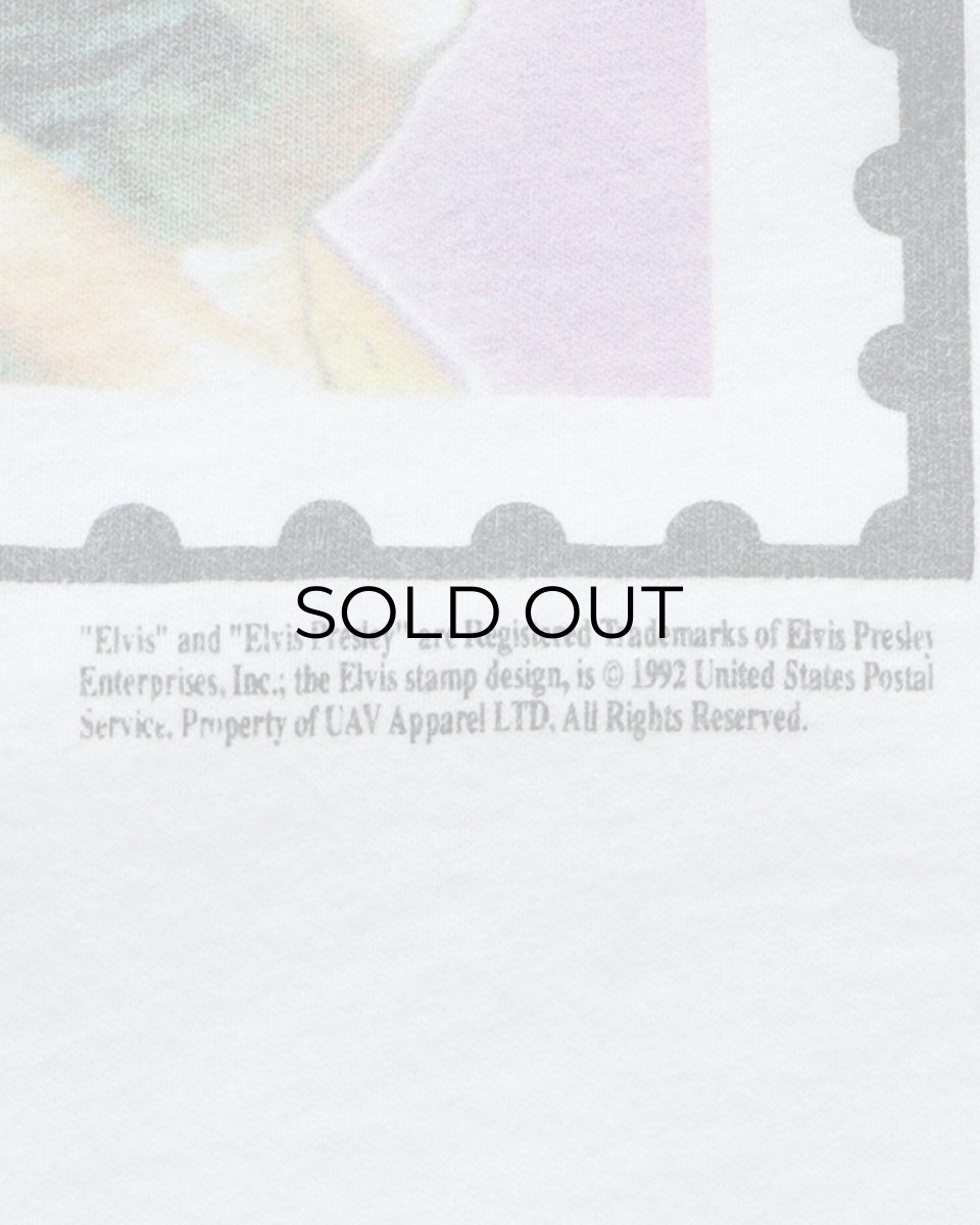 画像9: 90's HIGH COTTON, INC. COTTON PRINT S/S ARTIST TEE "ELVIS" "MADE IN USA" (9)