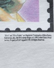 画像9: 90's HIGH COTTON, INC. COTTON PRINT S/S ARTIST TEE "ELVIS" "MADE IN USA" (9)