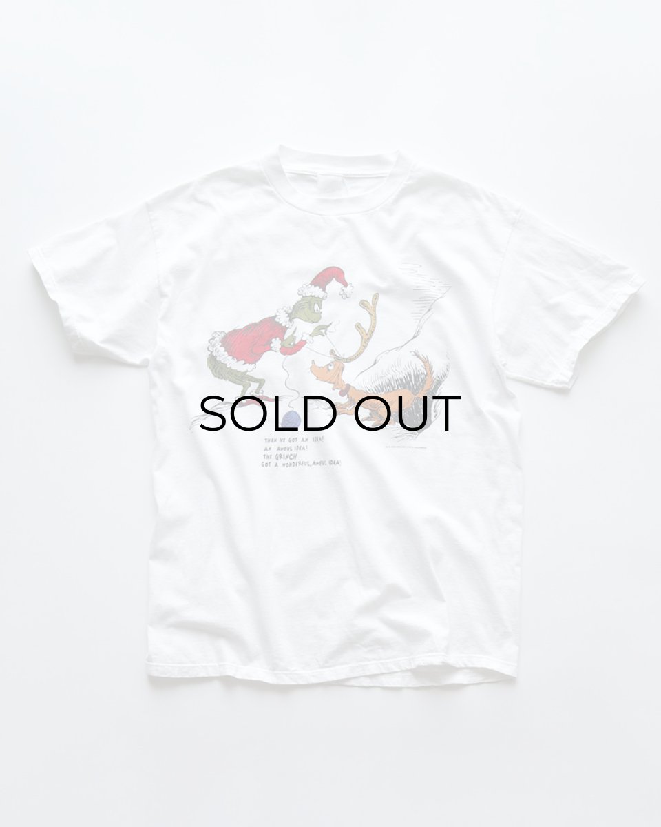 画像1: 90's TULTEX COTTON PRINT S/S TEE "THE GRINCH" (1)