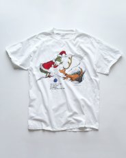 画像1: 90's TULTEX COTTON PRINT S/S TEE "THE GRINCH" (1)