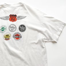 画像5: 90's Hanes COTTON W-PRINT S/S TEE "Phillips 77th ANNIVERSARY" "MADE IN USA" (5)