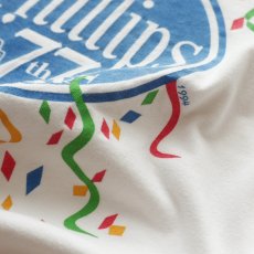 画像7: 90's Hanes COTTON W-PRINT S/S TEE "Phillips 77th ANNIVERSARY" "MADE IN USA" (7)