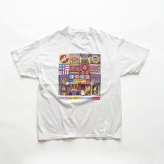 画像1: 90's UNKNOWN BRAND COTTON W-PRINT S/S TEE "1996 OLYMPIC TORCH RELAY" "Coca Cola" (1)