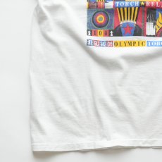 画像4: 90's UNKNOWN BRAND COTTON W-PRINT S/S TEE "1996 OLYMPIC TORCH RELAY" "Coca Cola" (4)