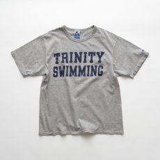 画像1: 90's Champion COTTON RAYON PRINT S/S TEE "TRINITY SWIMMING" "MADE IN USA" (1)