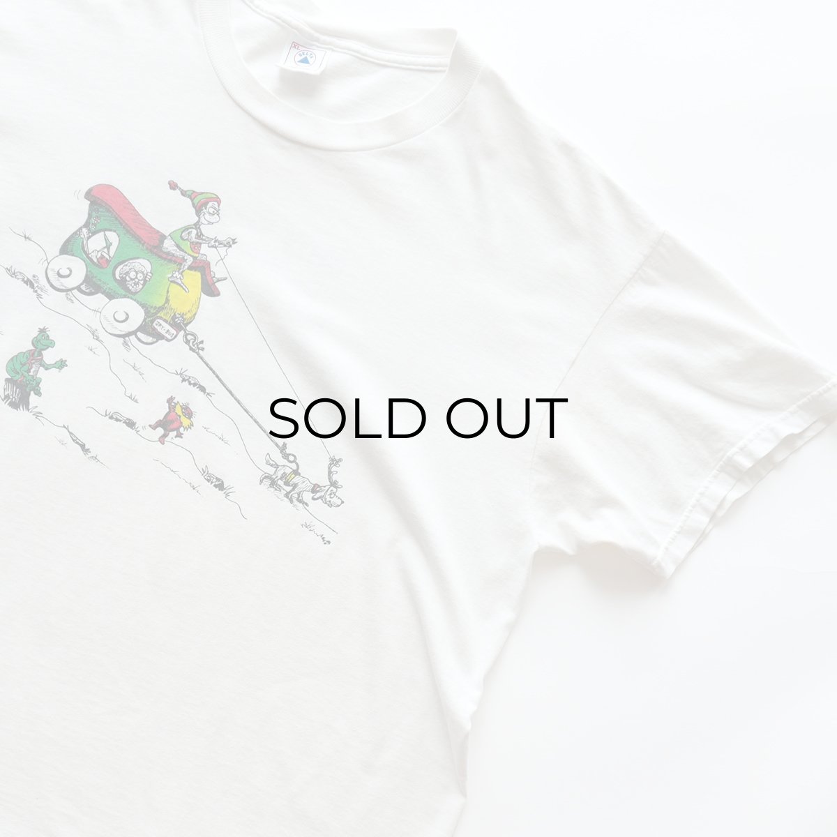画像3: 〜00's DELTA COTTON W-PRINT S/S TEE "Jerry was freaked....." "MADE IN USA" (3)