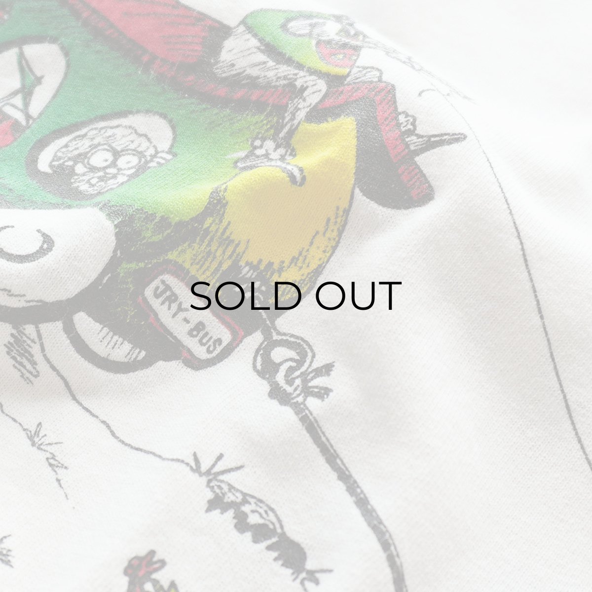 画像6: 〜00's DELTA COTTON W-PRINT S/S TEE "Jerry was freaked....." "MADE IN USA" (6)