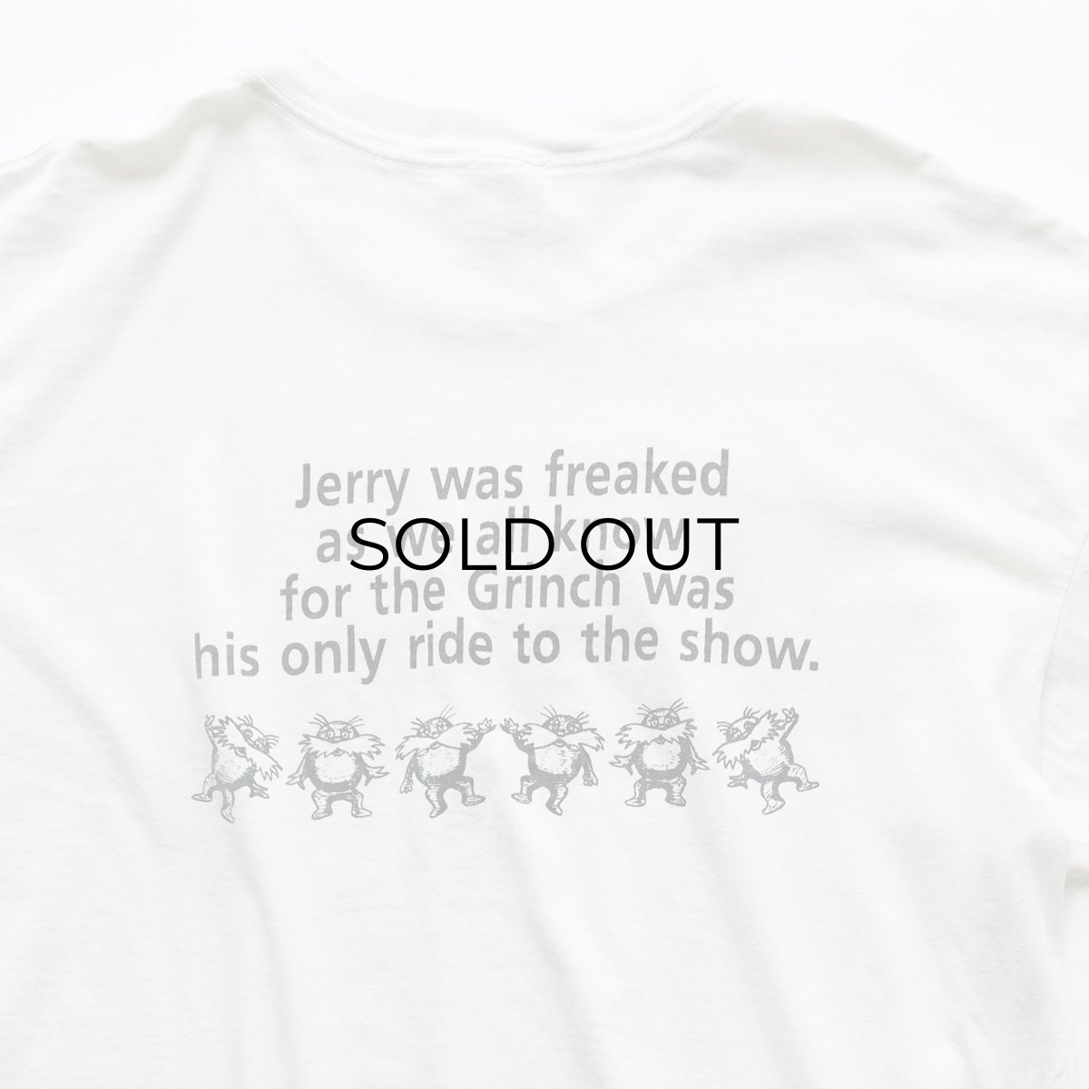 画像4: 〜00's DELTA COTTON W-PRINT S/S TEE "Jerry was freaked....." "MADE IN USA" (4)