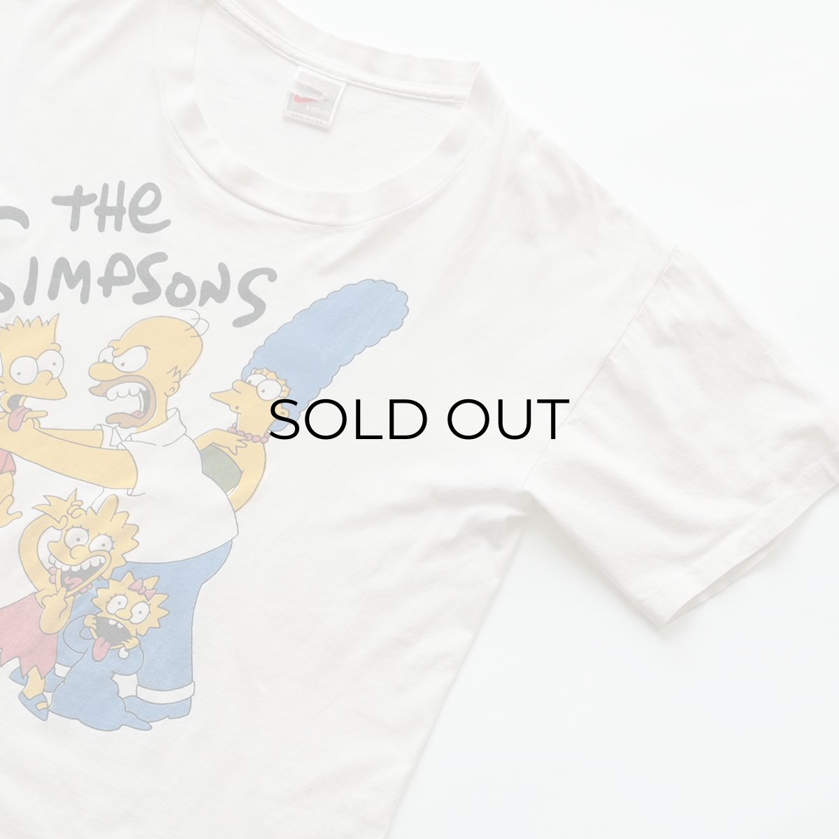 画像3: 90's NIKE COTTON PRINT S/S TEE "THE SIMPSONS" "MADE IN USA" (3)